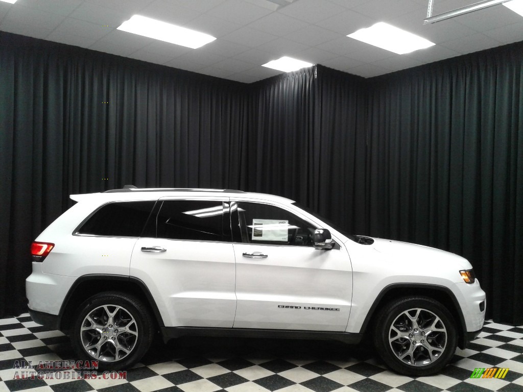 2019 Grand Cherokee Limited - Bright White / Light Frost Beige/Black photo #5