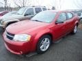 Dodge Avenger SXT Inferno Red Crystal Pearl photo #1