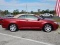 Chrysler 200 Touring Convertible Deep Cherry Red Crystal Pearl Coat photo #6