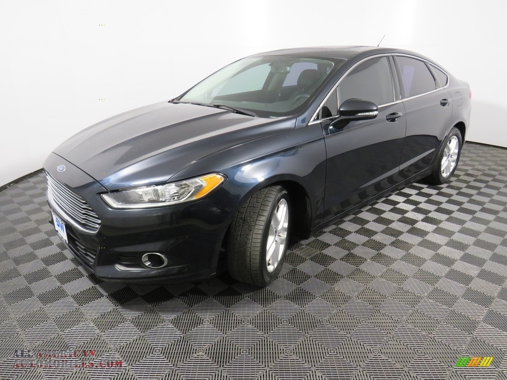 2014 Fusion SE EcoBoost - Sterling Gray / Charcoal Black photo #11