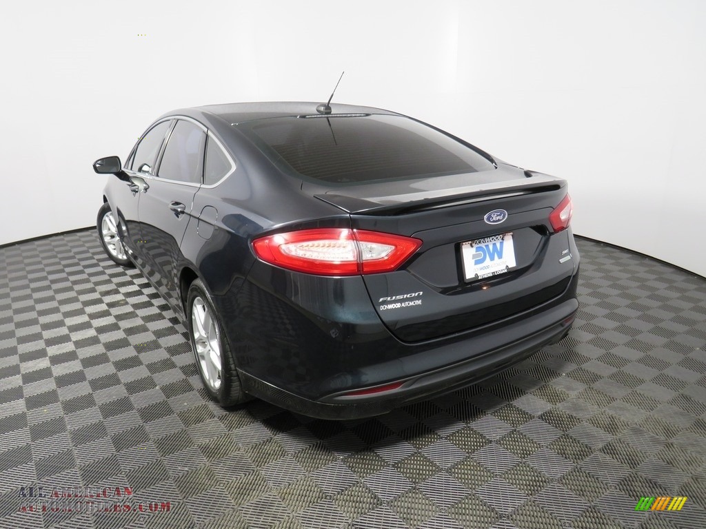 2014 Fusion SE EcoBoost - Sterling Gray / Charcoal Black photo #15