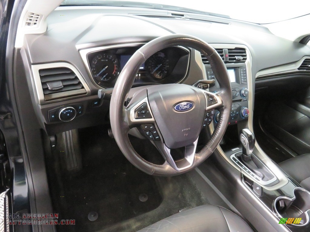 2014 Fusion SE EcoBoost - Sterling Gray / Charcoal Black photo #32
