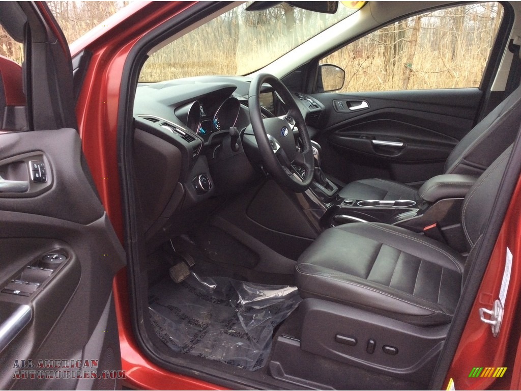 2014 Escape Titanium 1.6L EcoBoost 4WD - Ruby Red / Charcoal Black photo #14