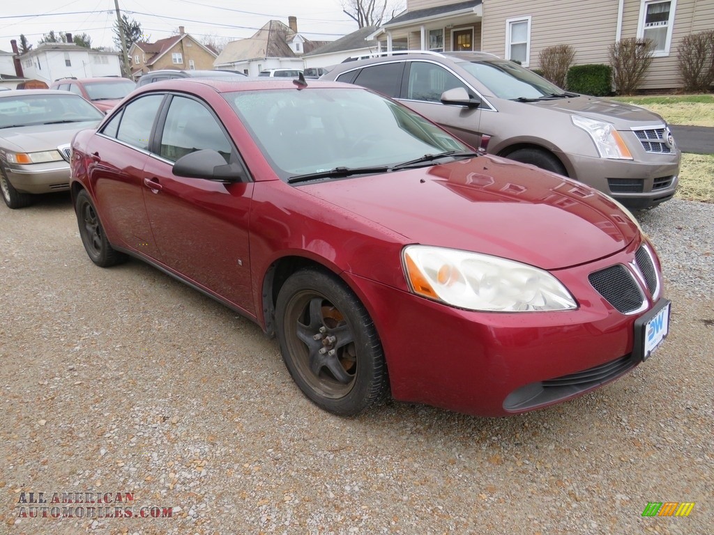 2008 G6 Sedan - Performance Red Metallic / Ebony Black photo #5