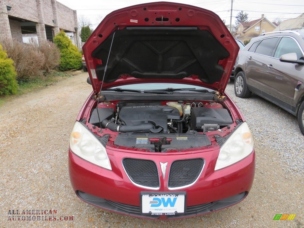 2008 G6 Sedan - Performance Red Metallic / Ebony Black photo #7
