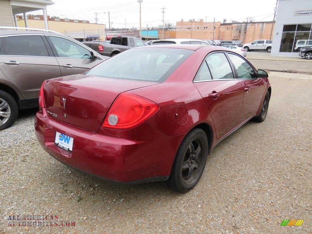2008 G6 Sedan - Performance Red Metallic / Ebony Black photo #15