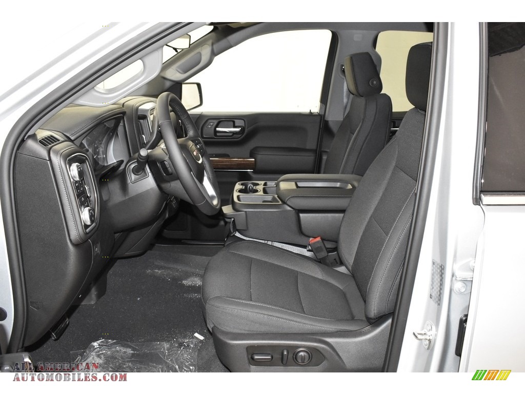 2019 Sierra 1500 SLE Double Cab 4WD - Quicksilver Metallic / Jet Black photo #5