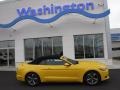 Ford Mustang V6 Convertible Triple Yellow Tricoat photo #4