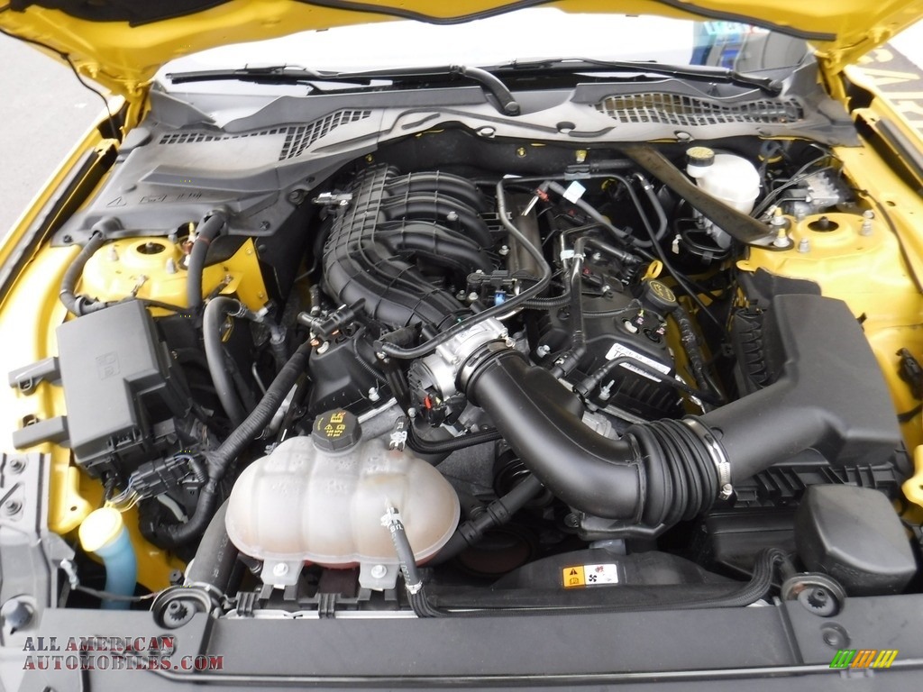 2016 Mustang V6 Convertible - Triple Yellow Tricoat / Ebony photo #13