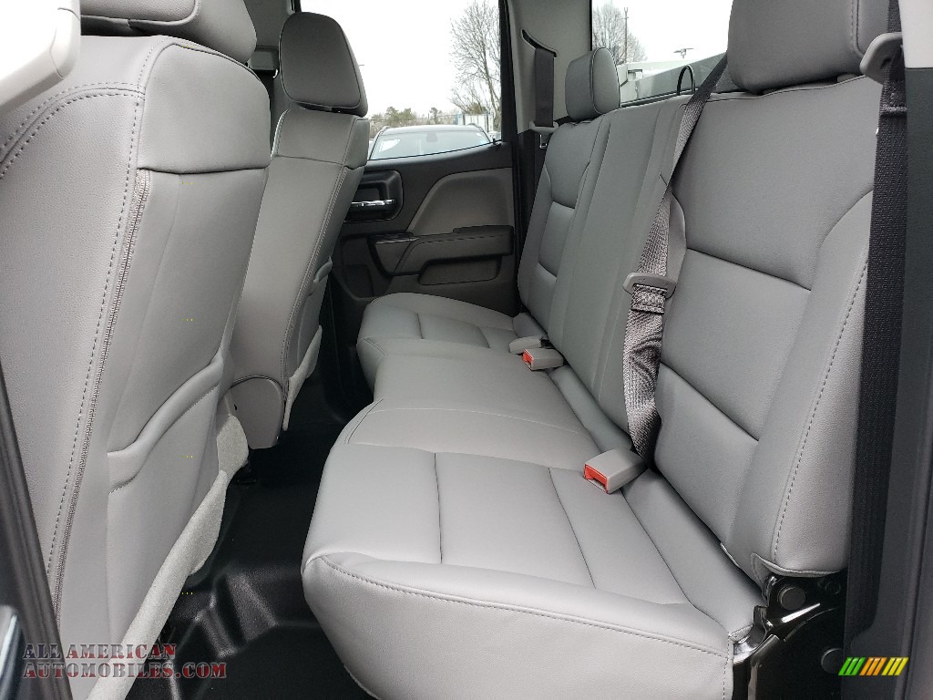 2019 Silverado 2500HD Work Truck Double Cab 4WD Chassis - Summit White / Dark Ash/Jet Black photo #6