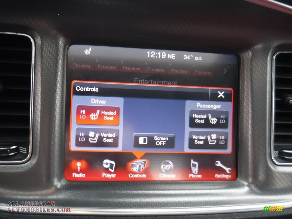 2013 Charger SXT AWD - Bright White / Black/Red photo #23