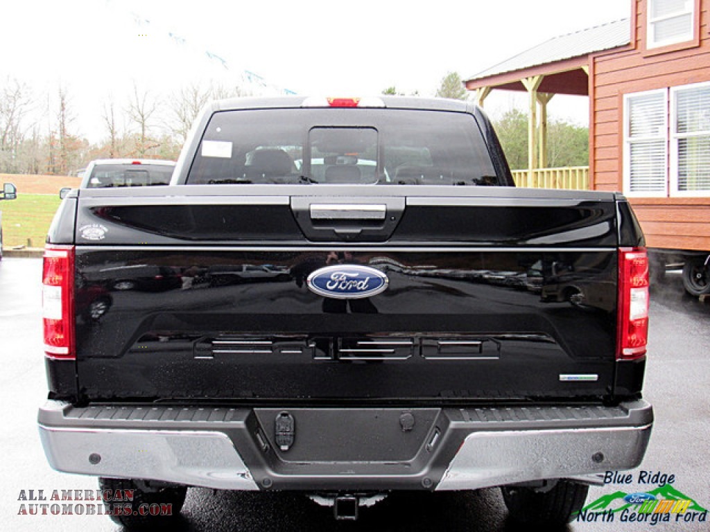 2019 F150 XLT SuperCrew 4x4 - Agate Black / Earth Gray photo #4 2019 F150 XLT SuperCrew 4x4 - Agate Black / Earth Gray photo #4