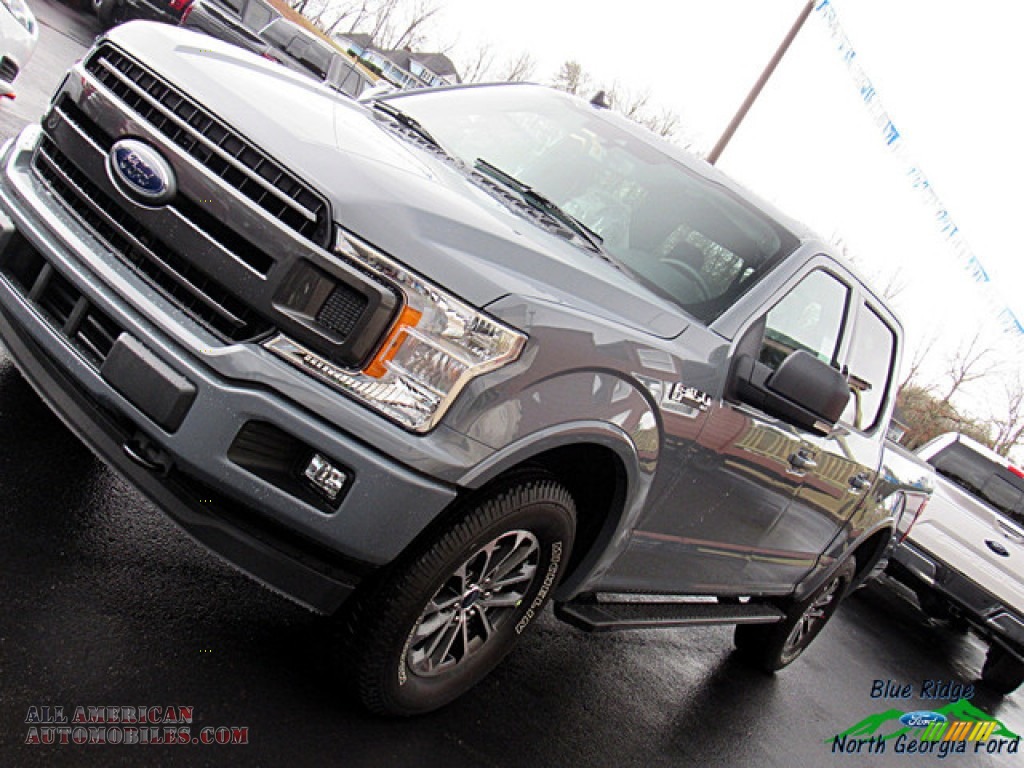 2019 F150 XLT SuperCrew 4x4 - Abyss Gray / Black photo #33