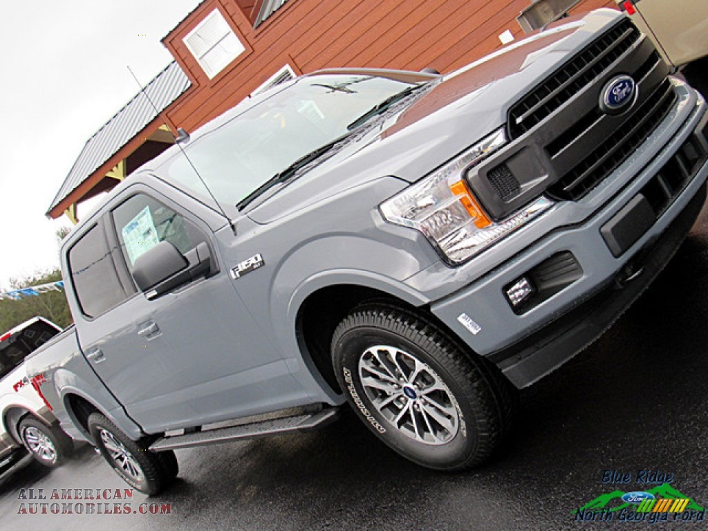 2019 F150 XLT SuperCrew 4x4 - Abyss Gray / Black photo #34