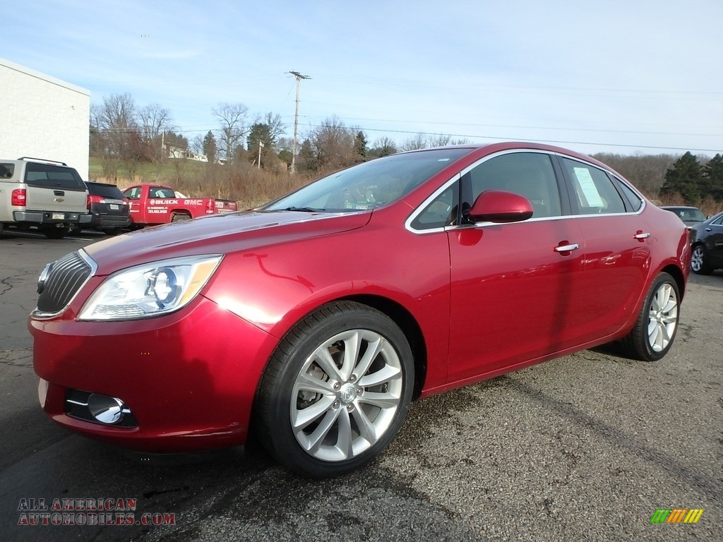 Crystal Red Tintcoat / Cashmere Buick Verano FWD