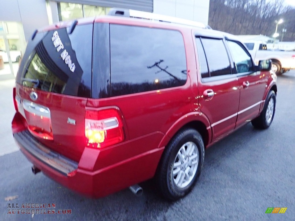 2014 Expedition Limited 4x4 - Ruby Red / Charcoal Black photo #2
