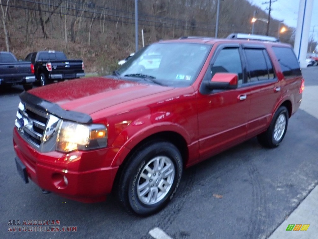 2014 Expedition Limited 4x4 - Ruby Red / Charcoal Black photo #7