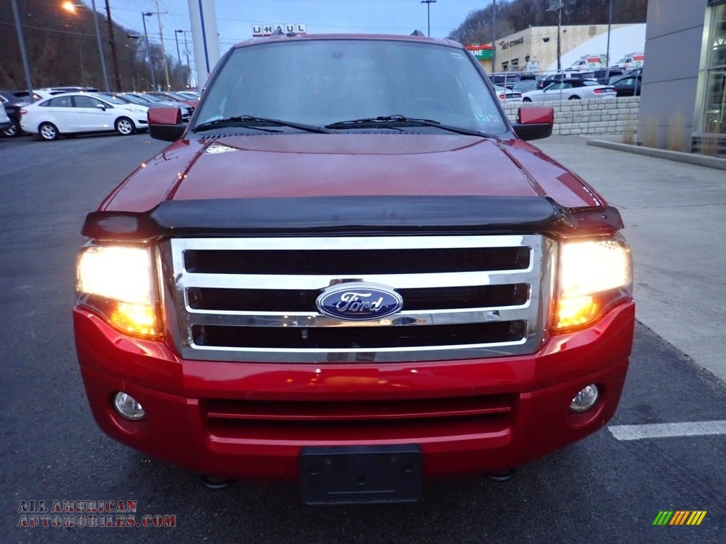 2014 Expedition Limited 4x4 - Ruby Red / Charcoal Black photo #8