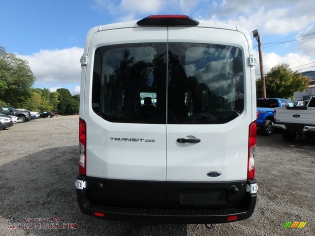2019 Transit Van 250 MR Long - Oxford White / Pewter photo #6