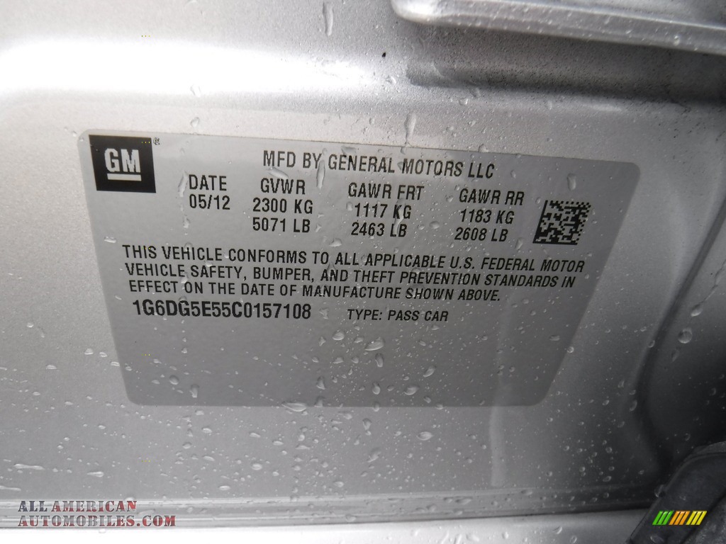 2012 CTS 4 3.0 AWD Sedan - Radiant Silver Metallic / Light Titanium/Ebony photo #29