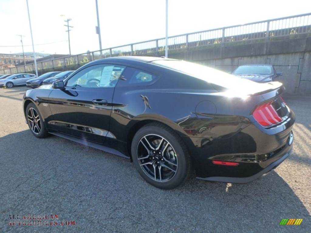 2019 Mustang GT Fastback - Shadow Black / Ebony photo #4