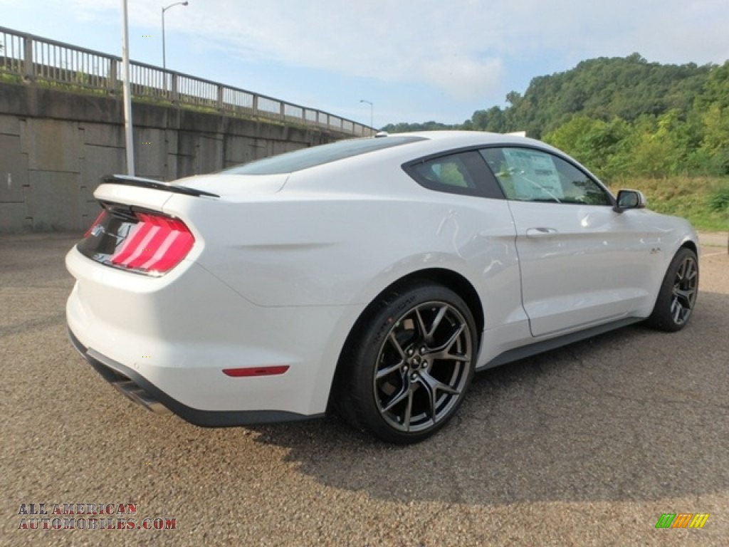 2019 Mustang GT Premium Fastback - Oxford White / Ebony photo #2