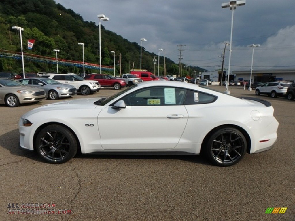 2019 Mustang GT Premium Fastback - Oxford White / Ebony photo #5