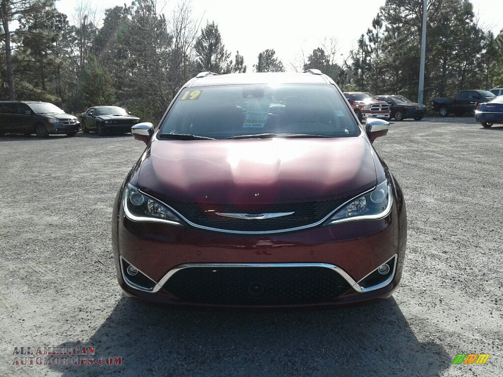 2019 Pacifica Limited - Velvet Red Pearl / Black/Alloy photo #8
