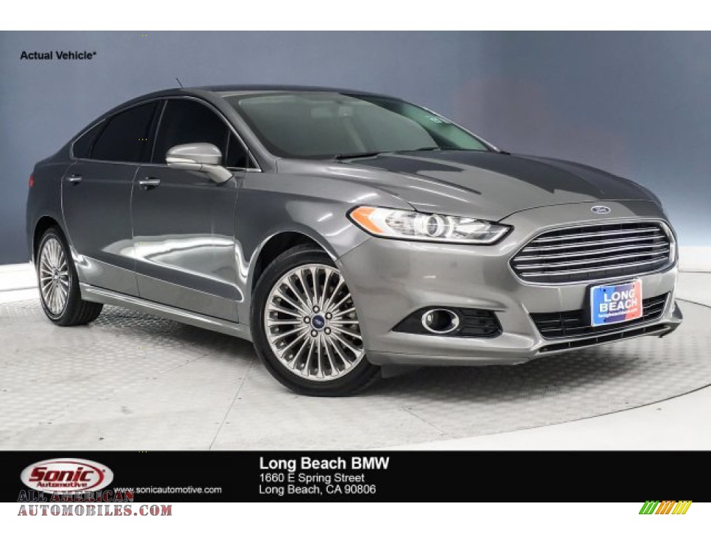 Sterling Gray / Charcoal Black Ford Fusion Titanium