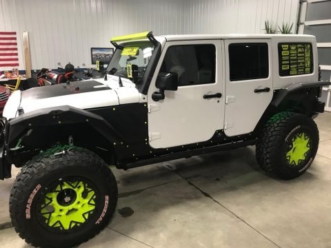 Bright White 2017 Jeep Wrangler Unlimited Sport 4x4