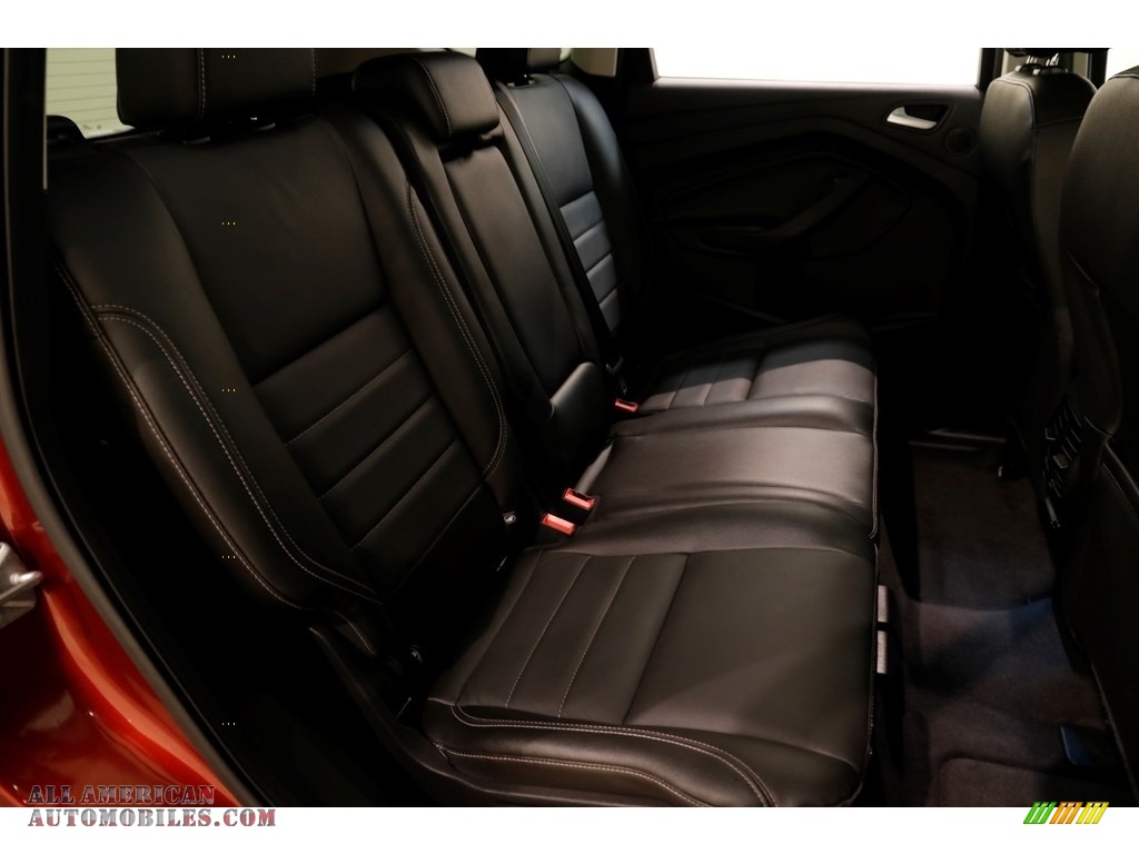 2014 Escape Titanium 1.6L EcoBoost 4WD - Sunset / Charcoal Black photo #17