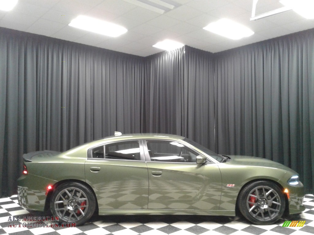 2018 Charger R/T Scat Pack - F8 Green / Black photo #5
