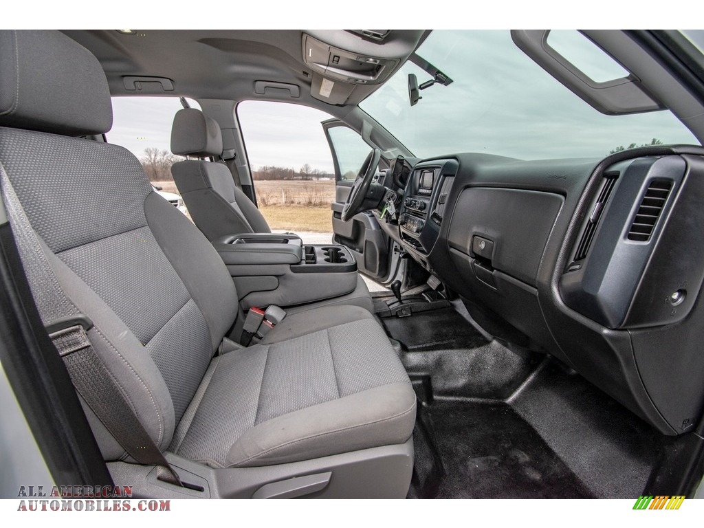 2015 Silverado 2500HD WT Double Cab 4x4 - Summit White / Jet Black/Dark Ash photo #26