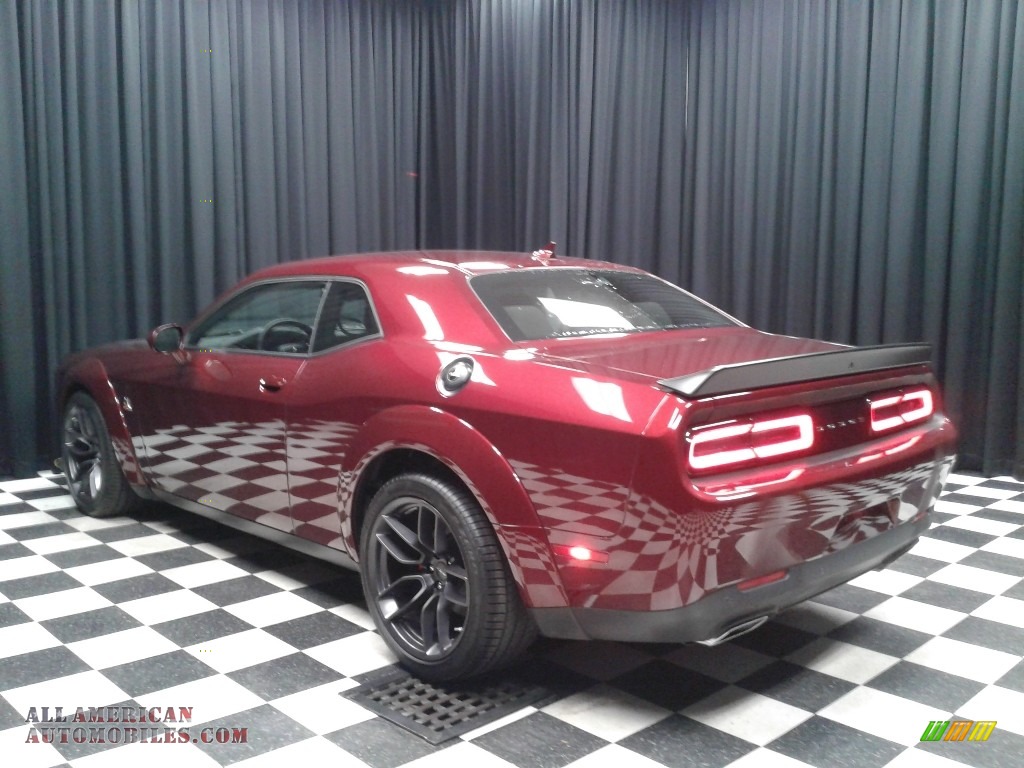 2019 Challenger R/T Scat Pack Widebody - Octane Red Pearl / Black photo #8
