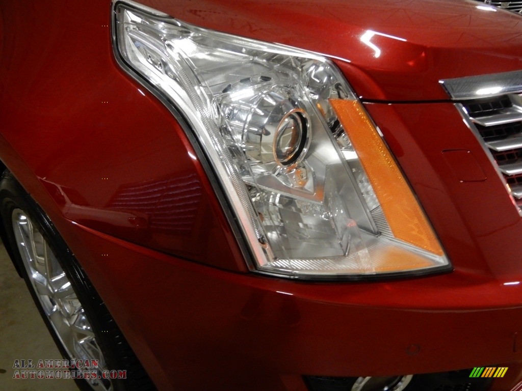 2013 SRX Performance AWD - Crystal Red Tintcoat / Shale/Brownstone photo #10