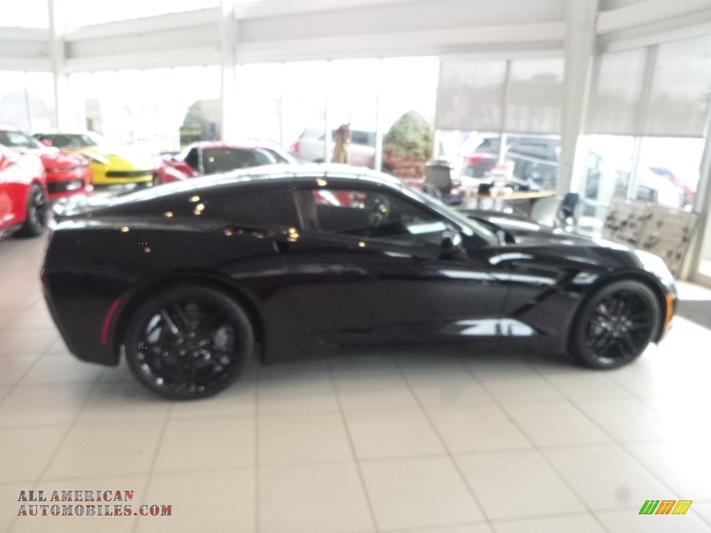 2019 Corvette Stingray Coupe - Black / Adrenaline Red photo #6
