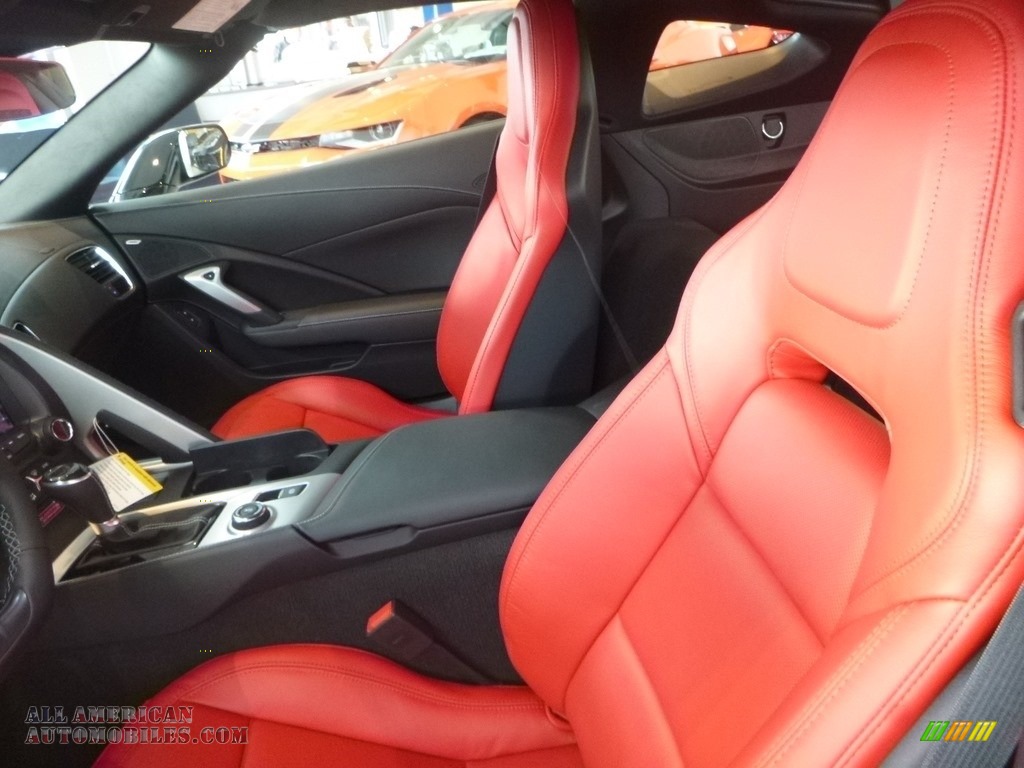 2019 Corvette Stingray Coupe - Black / Adrenaline Red photo #14