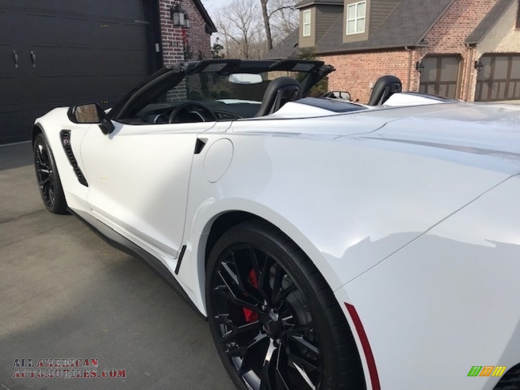 2017 Corvette Z06 Convertible - Arctic White / Jet Black photo #16