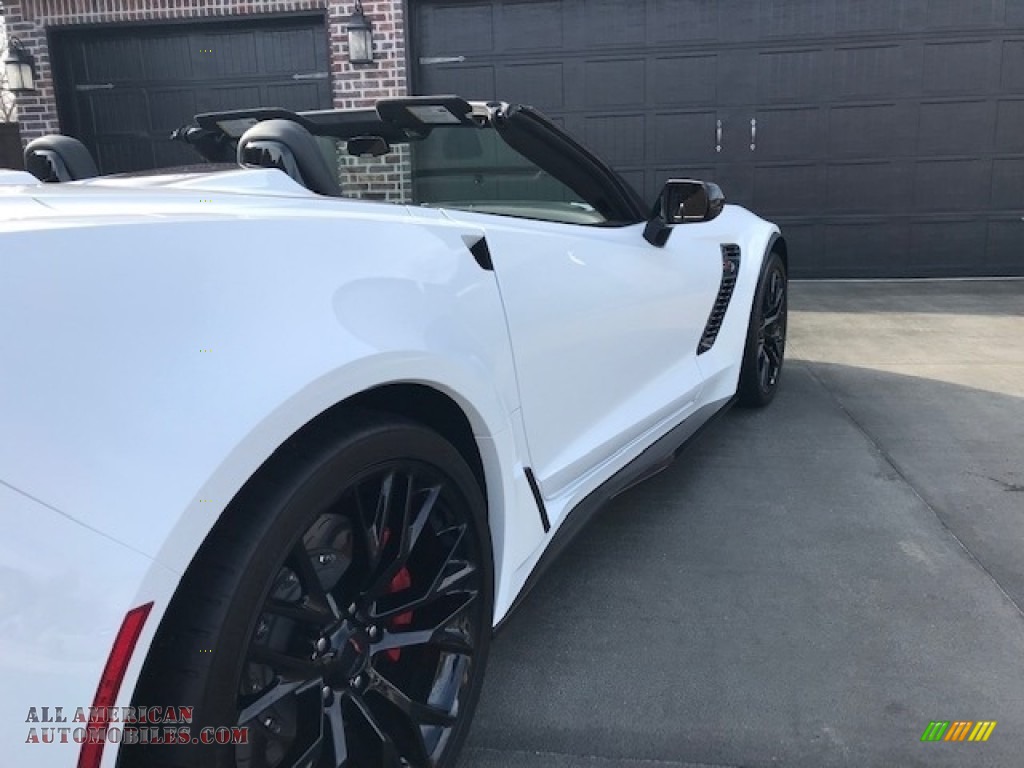 2017 Corvette Z06 Convertible - Arctic White / Jet Black photo #17