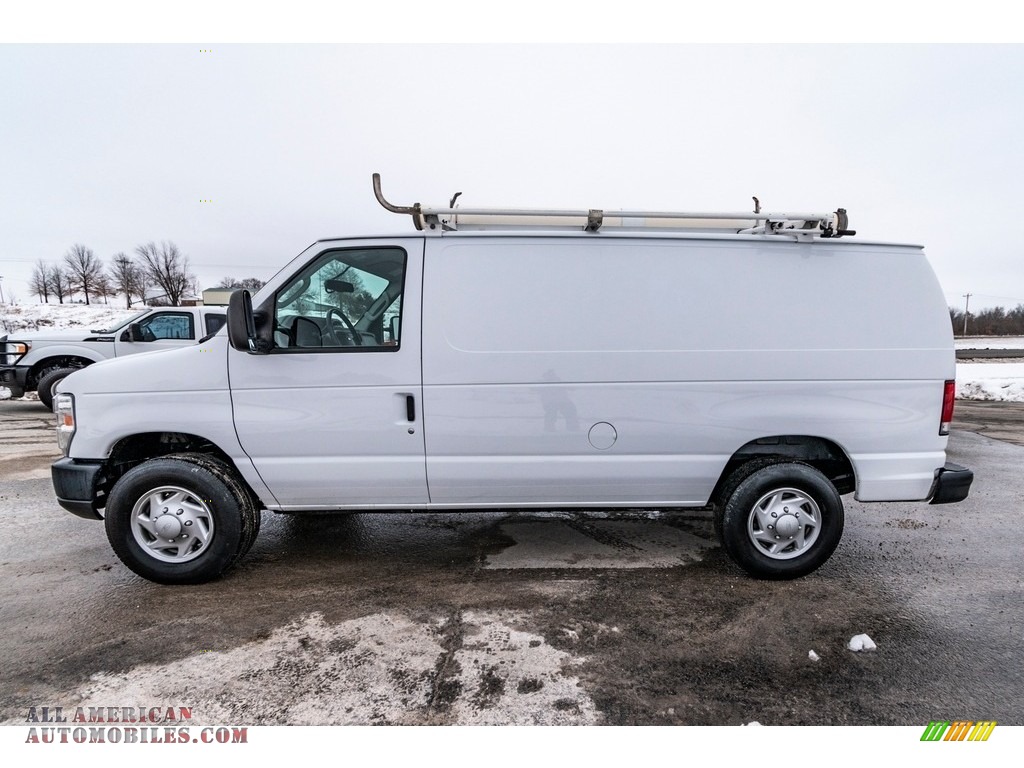 2014 E-Series Van E250 Cargo Van - Oxford White / Medium Flint photo #7