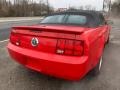 Ford Mustang V6 Deluxe Convertible Torch Red photo #7