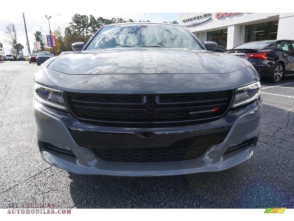 2018 Charger R/T - Destroyer Gray / Black photo #2