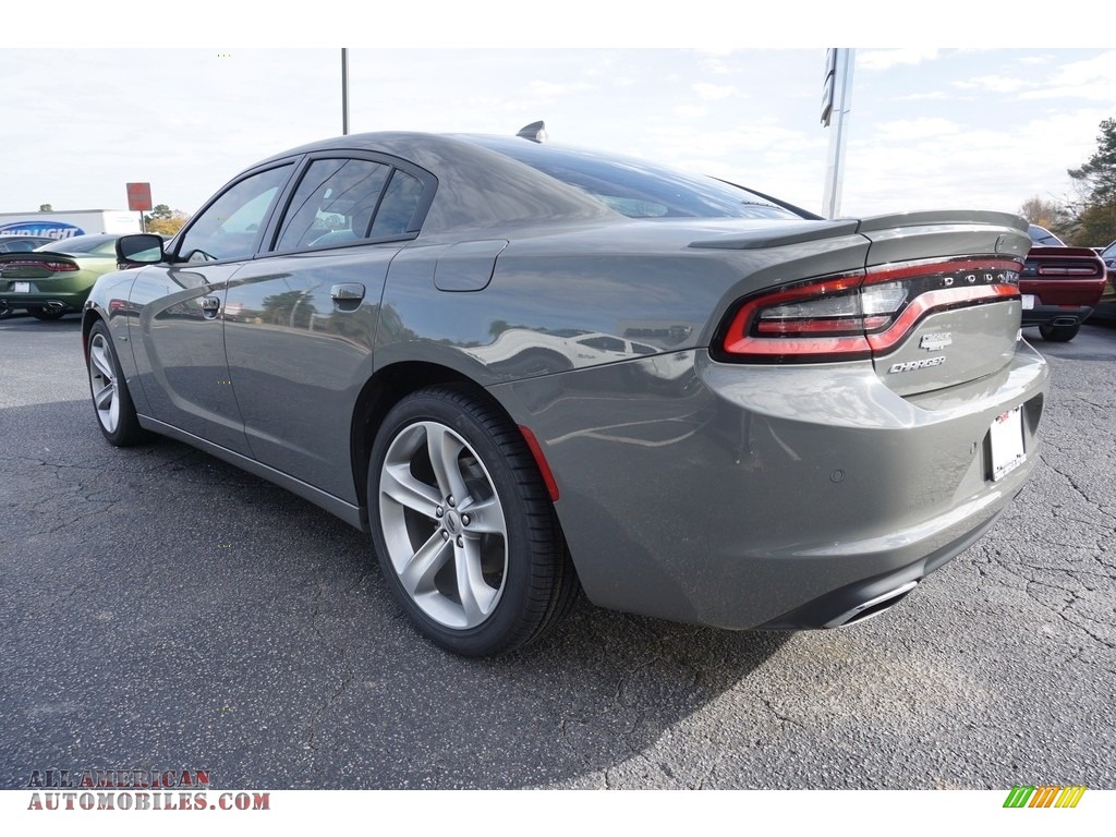 2018 Charger R/T - Destroyer Gray / Black photo #10