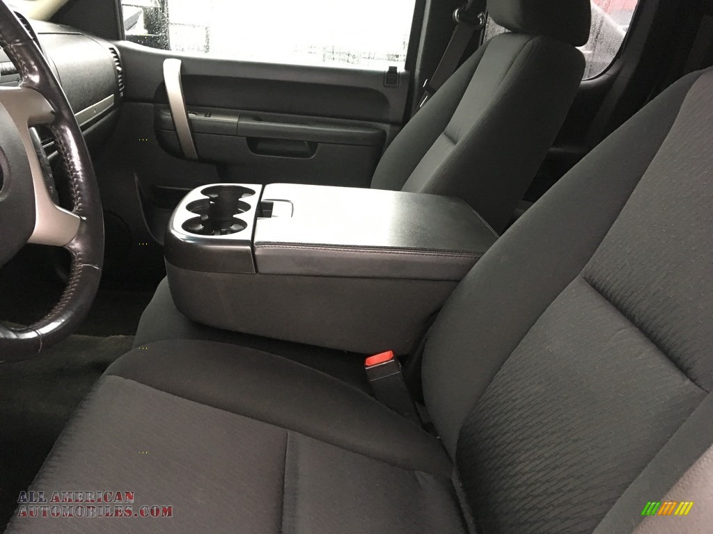 2011 Sierra 2500HD SLE Extended Cab 4x4 - Onyx Black / Ebony photo #6