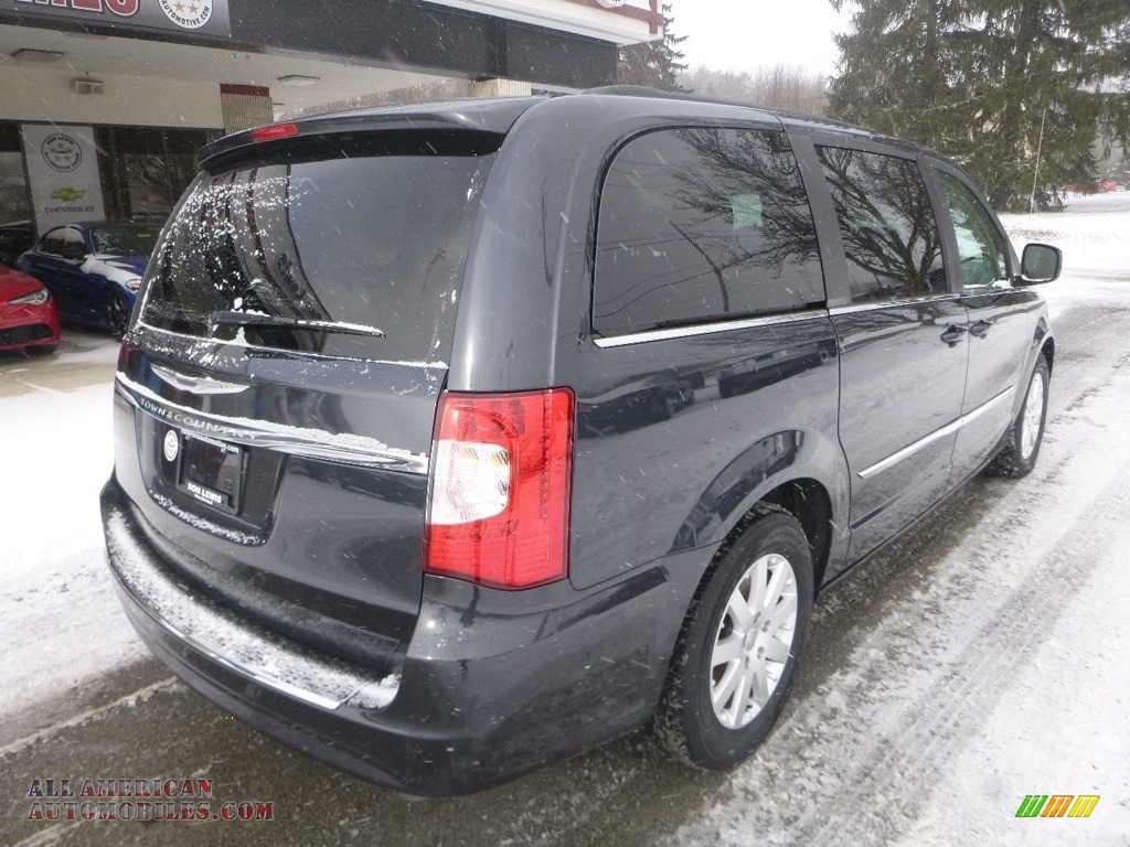 2014 Town & Country Touring - True Blue Pearl / Black/Light Graystone photo #2