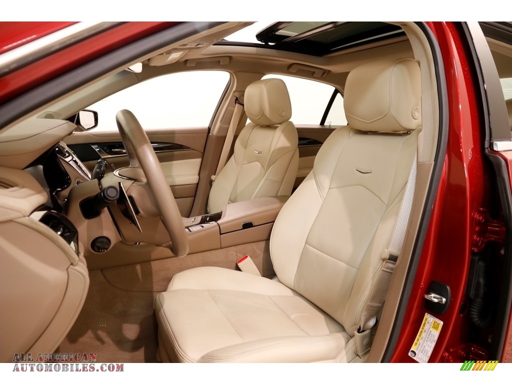 2015 CTS 2.0T Luxury AWD Sedan - Red Obsession Tintcoat / Light Cashmere/Medium Cashmere photo #5