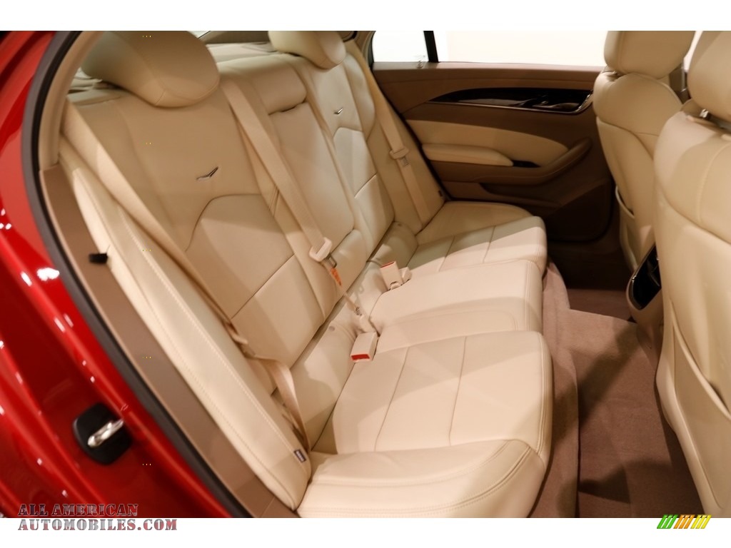 2015 CTS 2.0T Luxury AWD Sedan - Red Obsession Tintcoat / Light Cashmere/Medium Cashmere photo #18