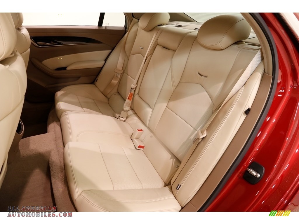 2015 CTS 2.0T Luxury AWD Sedan - Red Obsession Tintcoat / Light Cashmere/Medium Cashmere photo #19