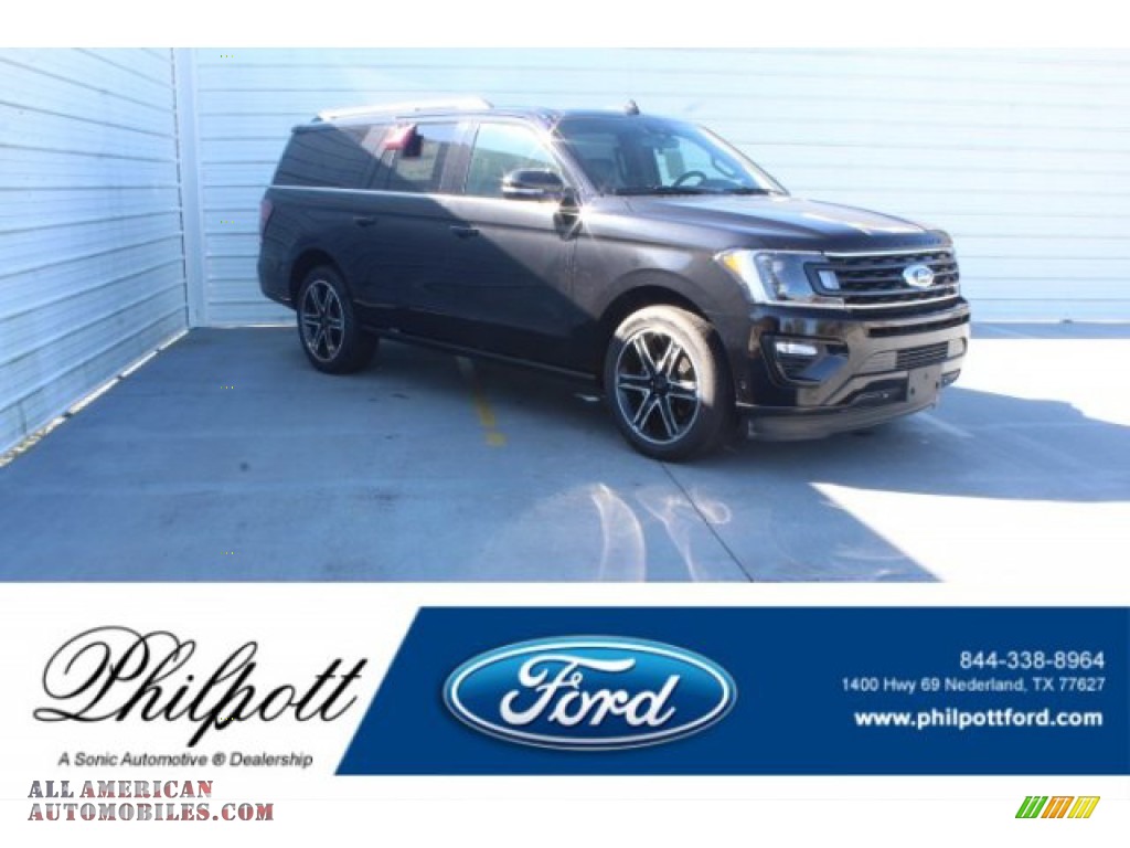Agate Black Metallic / Ebony Ford Expedition Limited Max