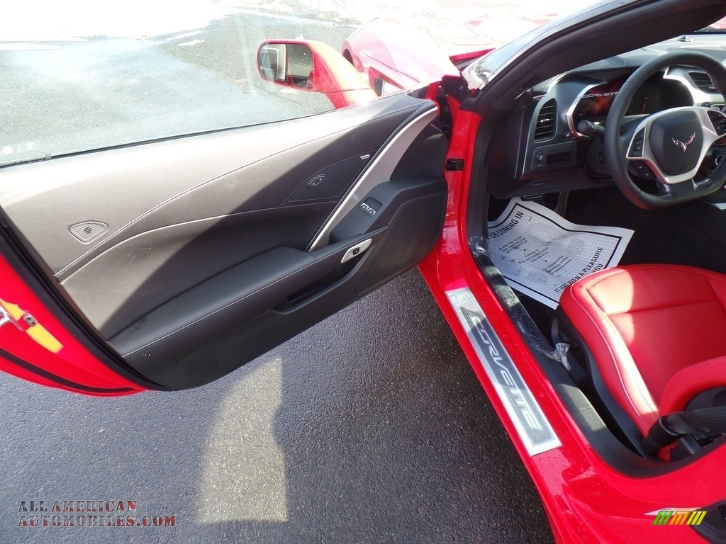 2019 Corvette Stingray Coupe - Torch Red / Adrenaline Red photo #15
